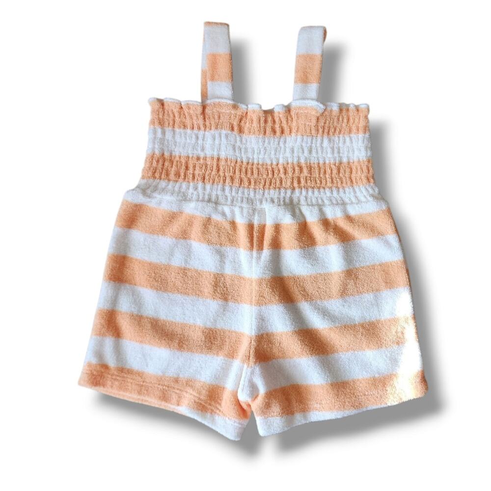 Focus Kids Striped Terry Romper